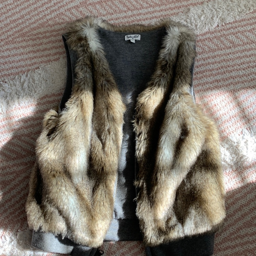 Girls Fur Vest